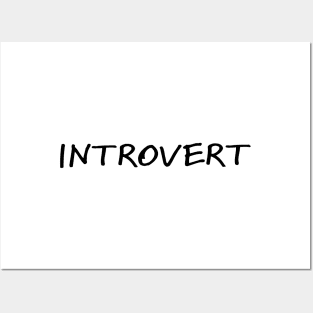 Introvert Posters and Art